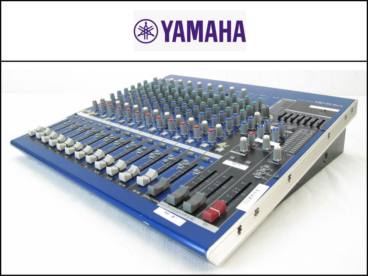 感謝報恩 ヤマハ YAMAHA 16チャンネルミキシングコンソール MG16 | www