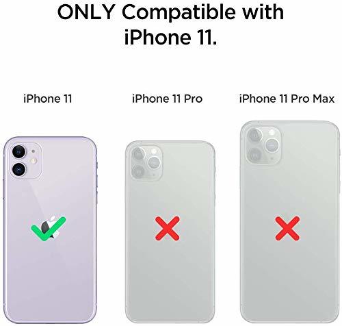 送料無料★Spigen iPhone 11 ケース 耐衝撃 ワイヤレス充電 076CS27189(6.1インチ ガンメタル)_画像2