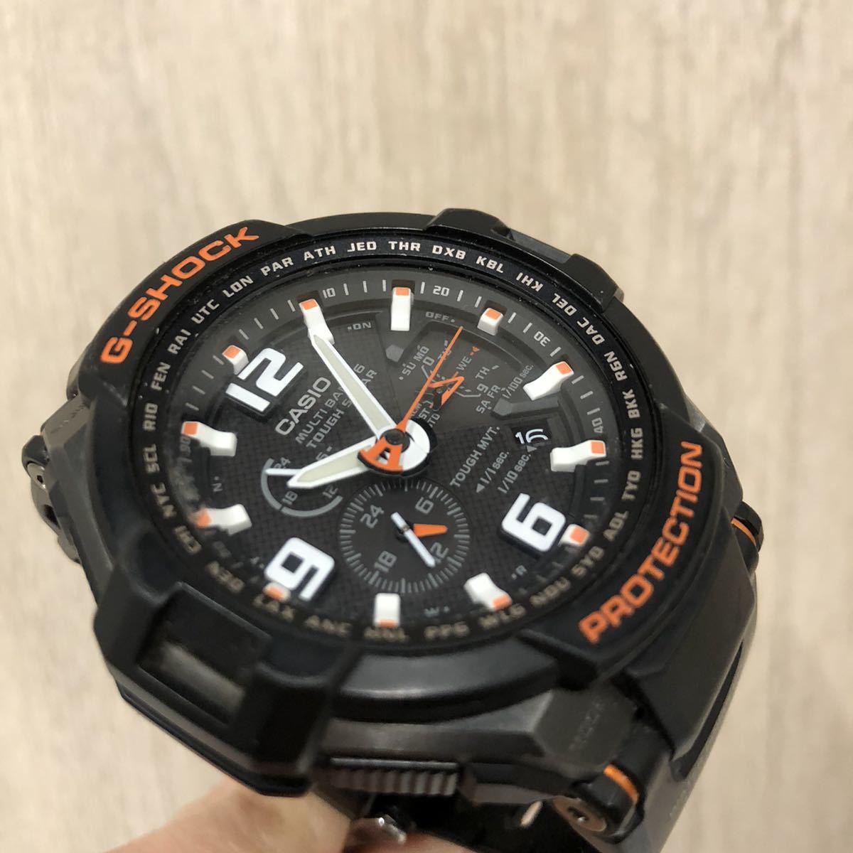 誠実】 【CASIO】カシオ☆G-SHOCK ソーラー腕時計 02 GW-4000-1AJF