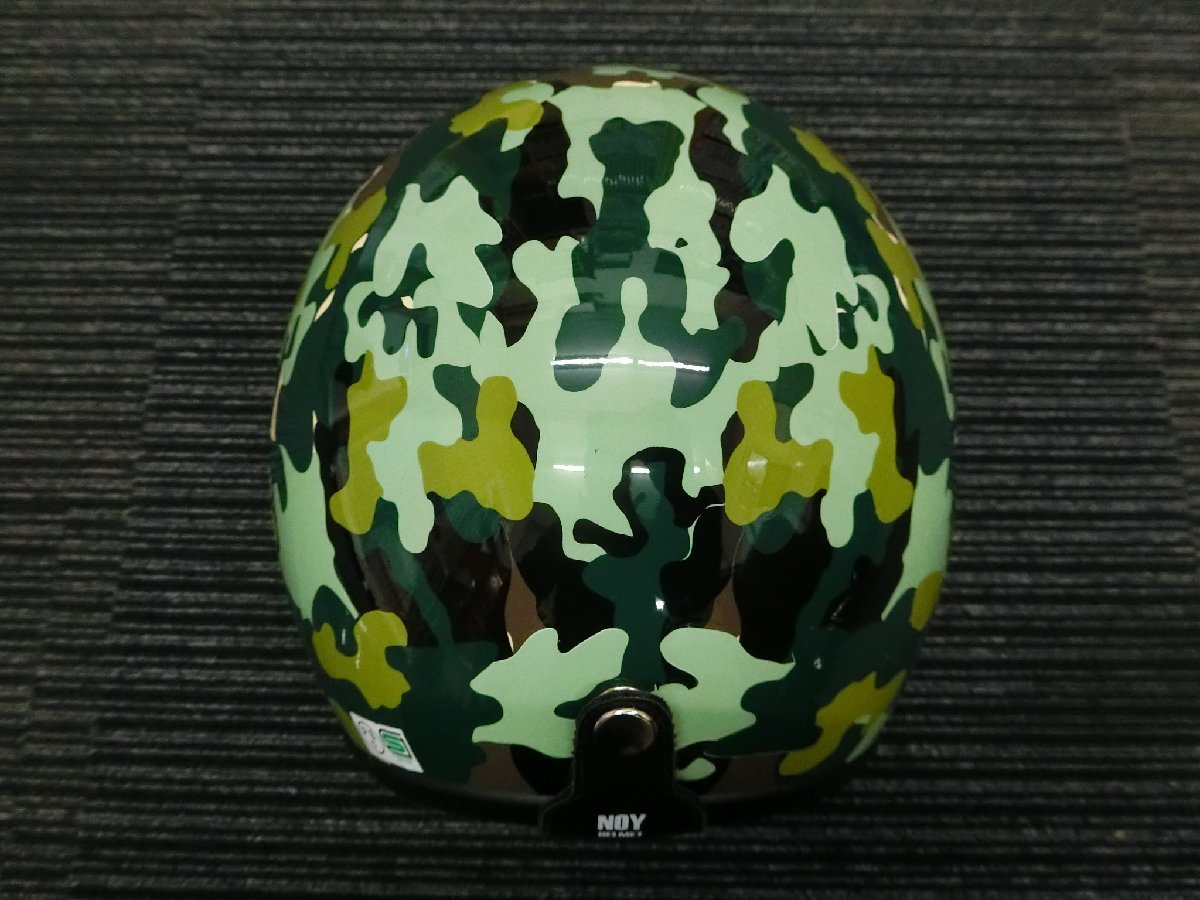 未使用 ノイ NOY ヘルメット HELMET Small Jet スモール ジェット ヘルメット 57~61cm バイク Motocycle 箱無 管理No.34152の画像7