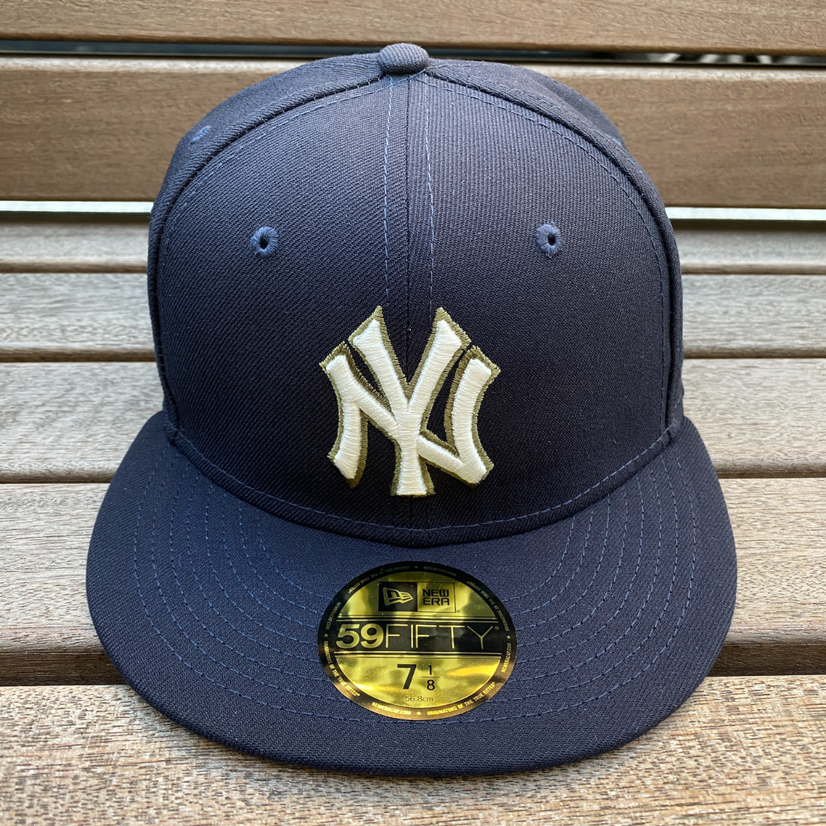 USA限定 【7.3/8】 NEWERA ニューエラ NY Yankees ニューヨーク ヤンキース NewDimension ニューディメンション 59FIFTY 正規品 MLB_画像3