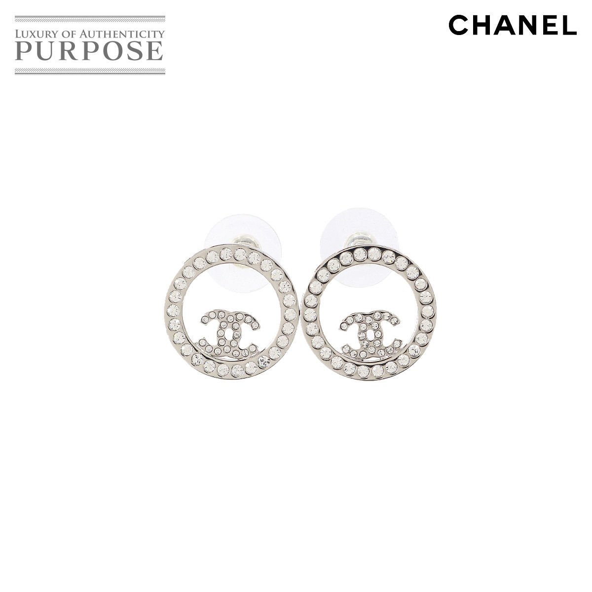 CHANEL ピアス ラウンド-