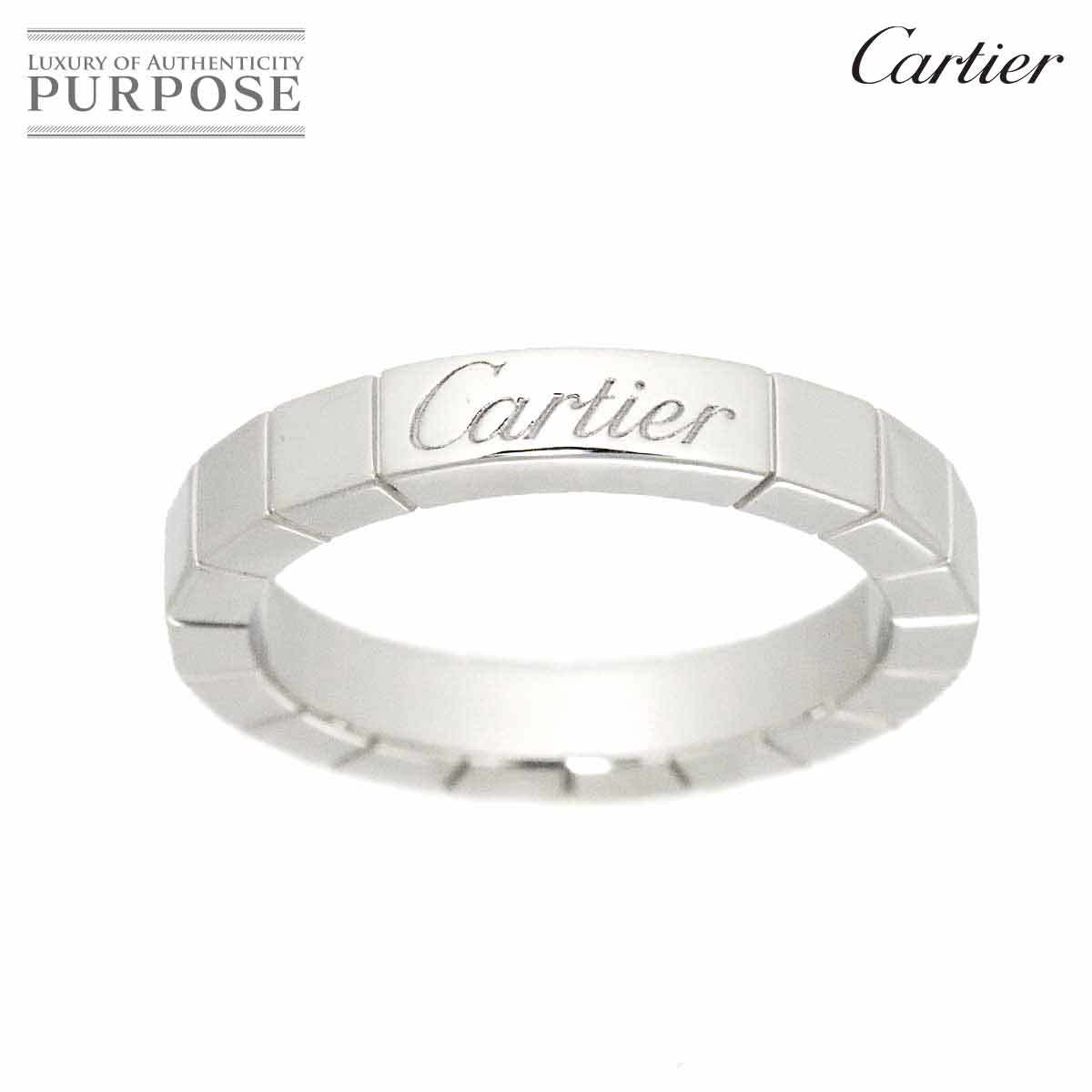 カルティエ Cartier ラニエール #48 リング K18 WG ホワイトゴールド