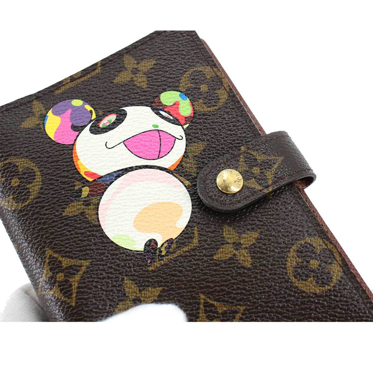 新品同様 ルイ ヴィトン LOUIS VUITTON モノグラム パンダ アジェンダ