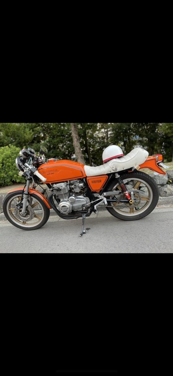リアル cb400fヨンフォアシングルシート当時物? asakusa.sub.jp