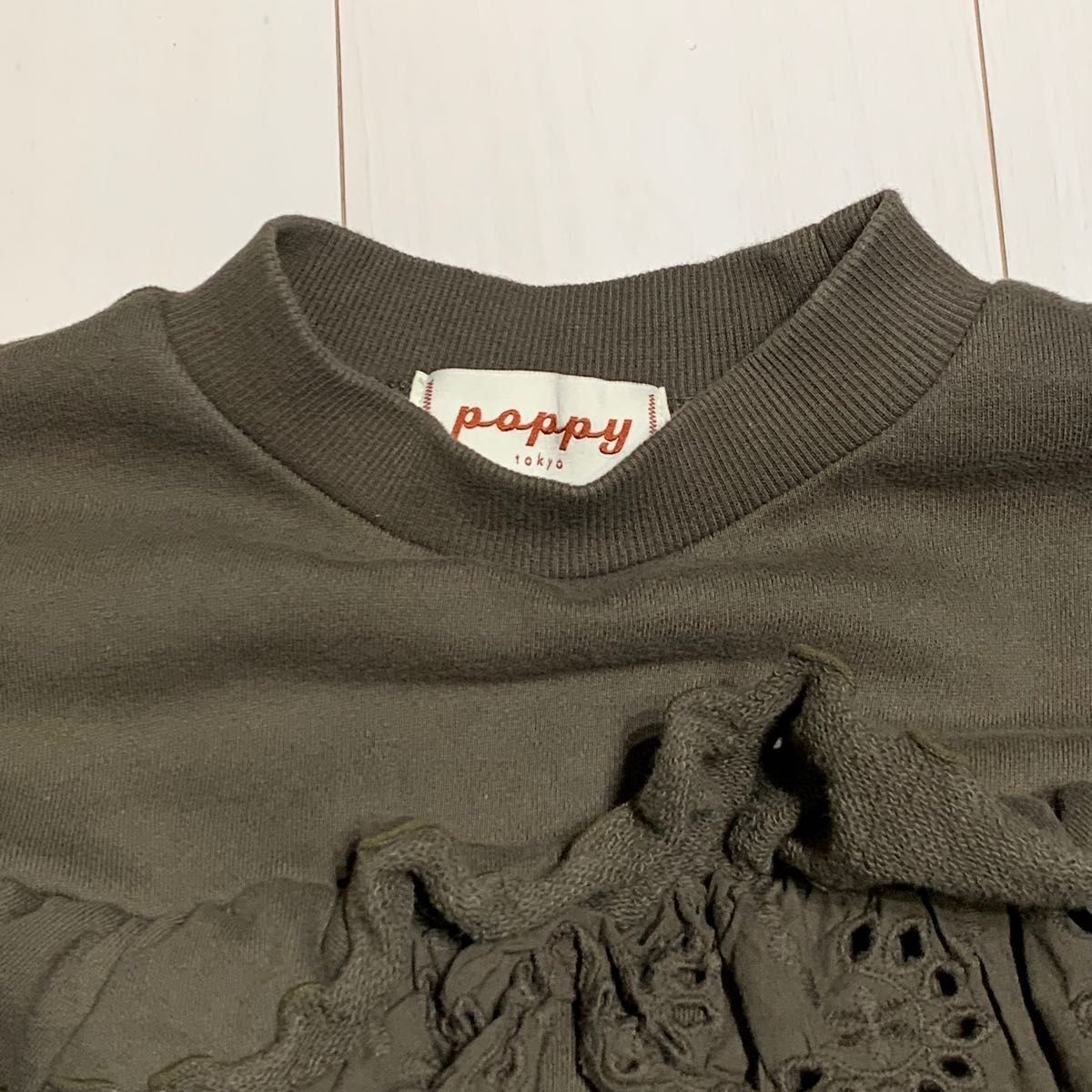 POPPY ポピー あさぎーにょ コットンレースフリルスウェット POPPY ポピー あさぎーにょ コットンレースフリルスウェット