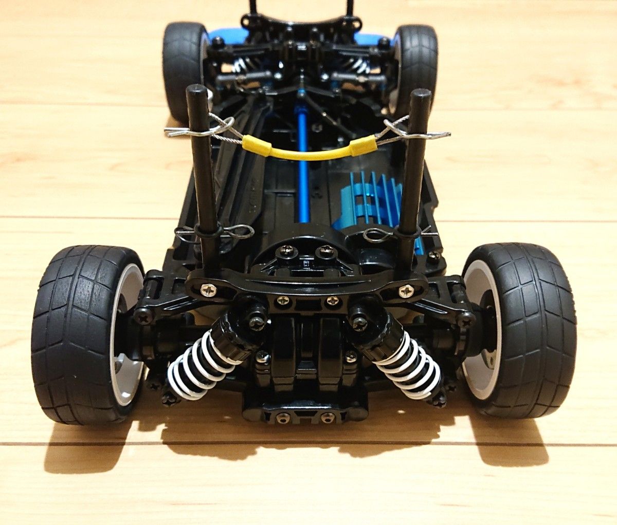 タミヤ 1/10 TT-02 シャーシ フルベアリング メンテナンス済 タミヤ 1/10 TT-02 シャーシ フルベアリング メンテナンス済