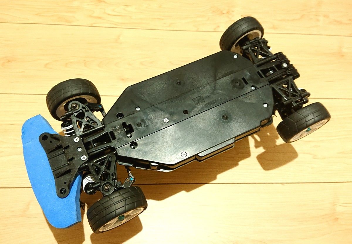 タミヤ 1/10 TT-02 シャーシ フルベアリング メンテナンス済 タミヤ 1/10 TT-02 シャーシ フルベアリング メンテナンス済