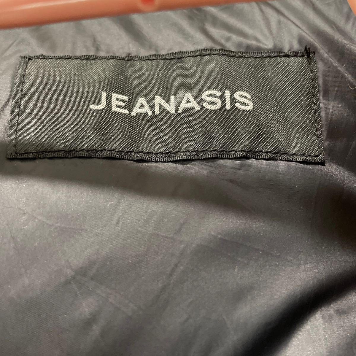 JEANASIS ジーナシス 中綿ジャケット ブルゾン アウター イエロー　メンズライク　レディース
