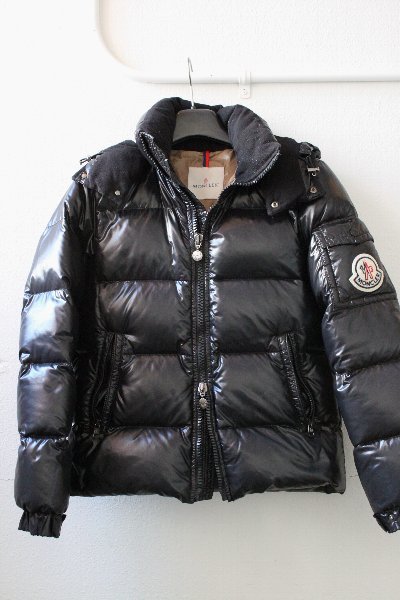 モンクレール.MONCLER.HIMALAYA.ヒマラヤ.サイズ0.シャイニーブラック.国内正規.マヤ.モンジュネーブル.MAYA.デカワッペン.マヤ.チベット_画像1