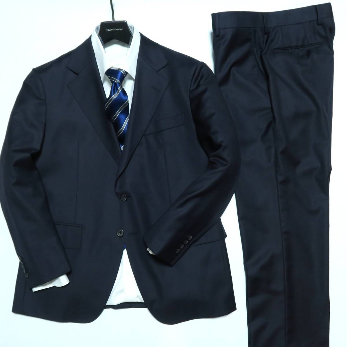 超目玉枠】 Dormeuil ブルーグレー- ドーメル/DORMEUILスーツ(DORMEUIL