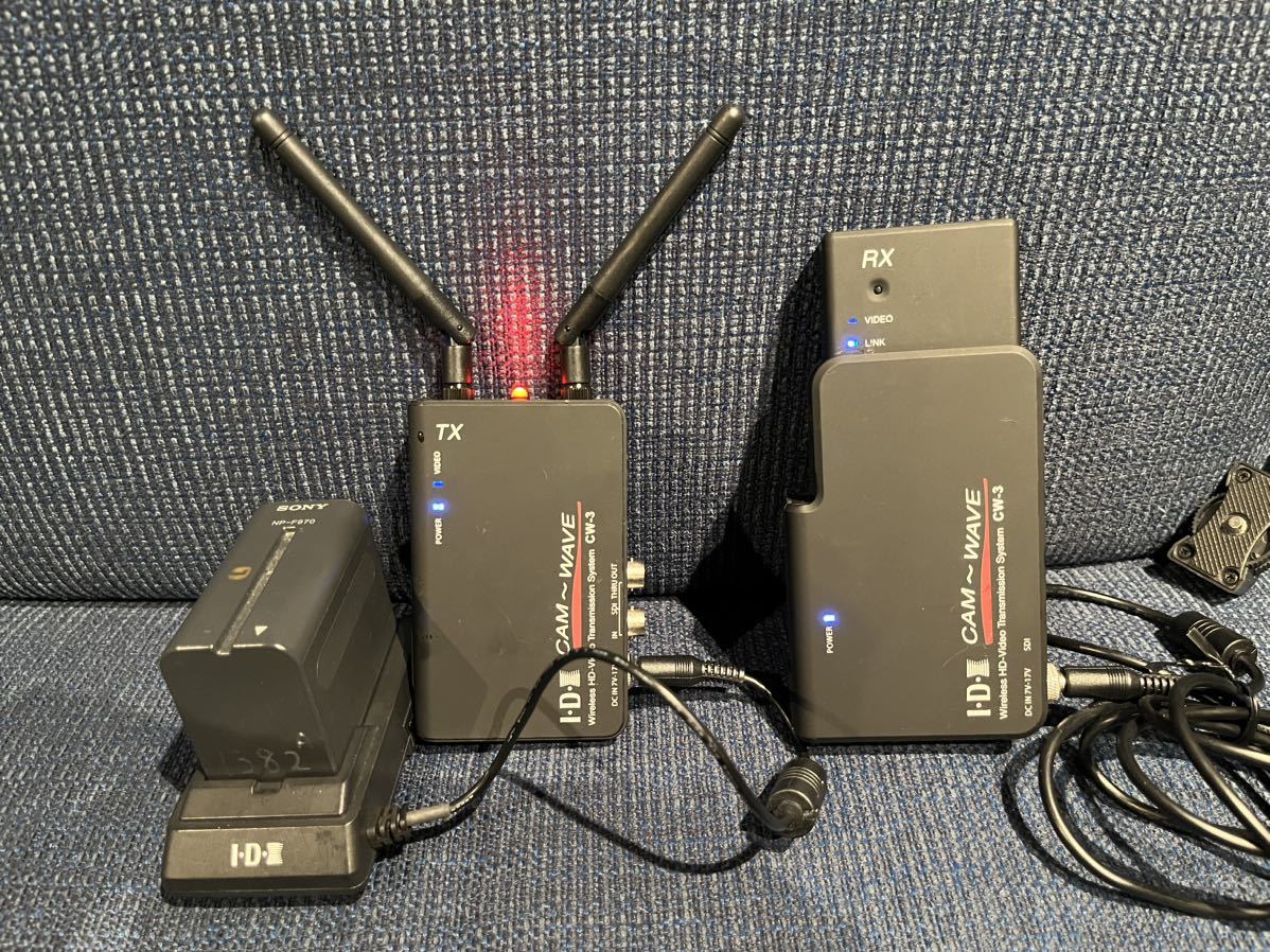 Yahoo!オークション - IDX cam-wave cw-3 HD-SDI対応無線伝...