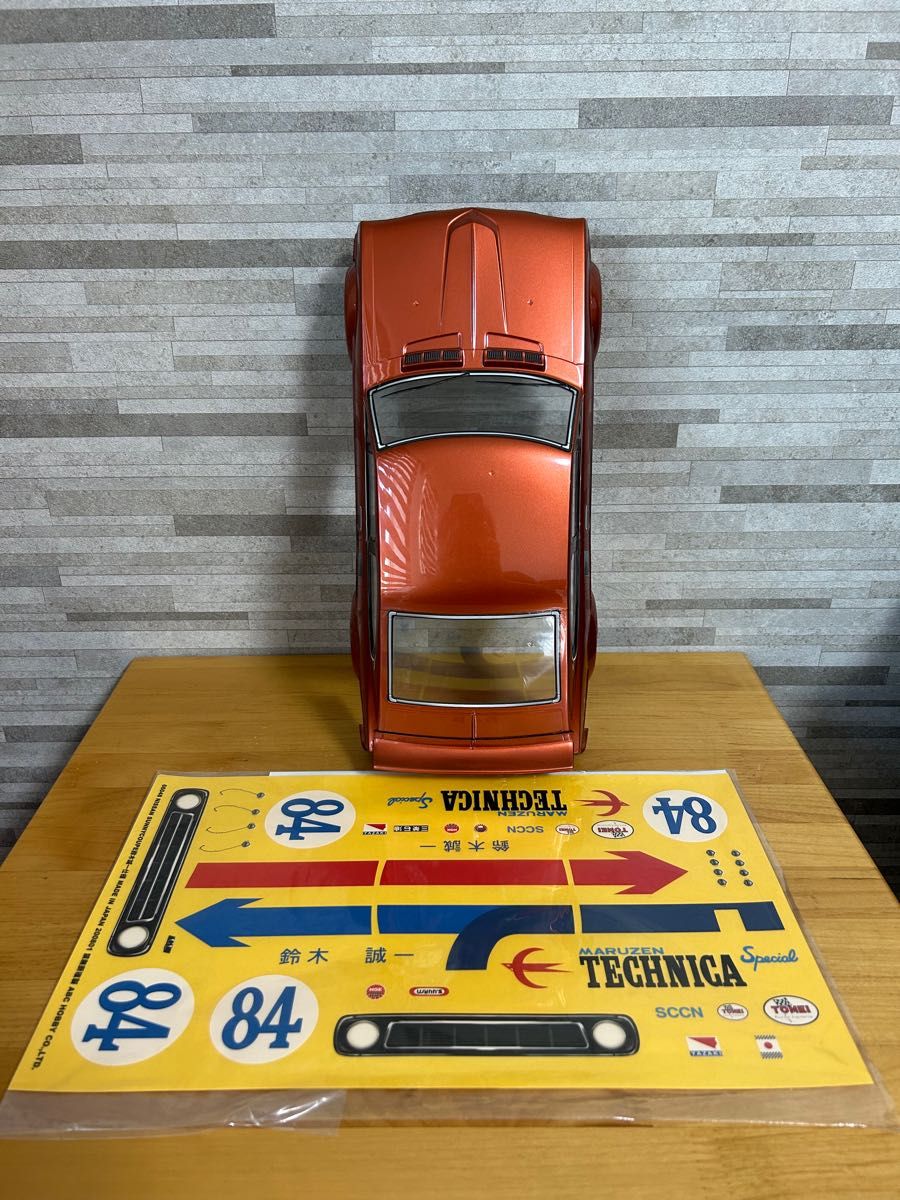 ABC ホビー マルゼン テクニカ 東名 日産 サニー B110 ボディ ABC ホビー マルゼン テクニカ 東名 日産 サニー B110 ボディ
