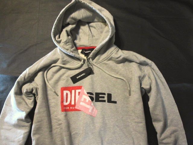 SALE/37%OFF】 本物正規◇DIESEL ディーゼル◇スウェットパーカー