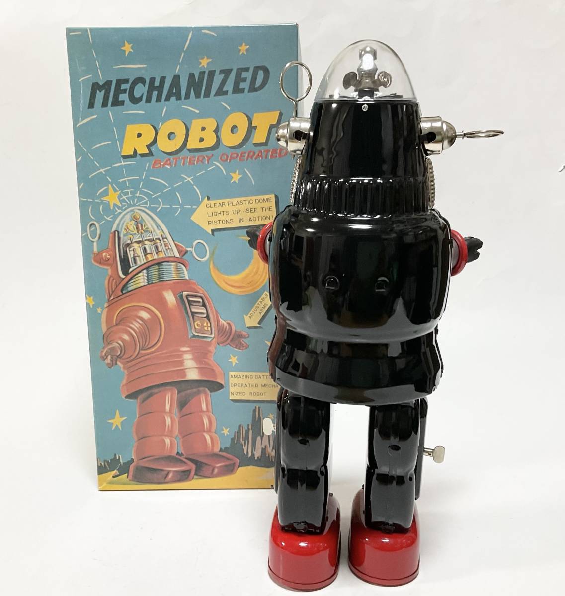 メカナイズド ロボット 1950年代 野村トーイ製の復刻版 大阪ブリキ製