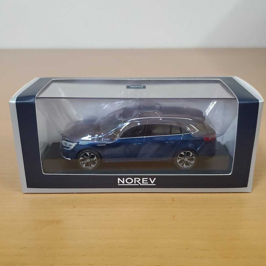 1/43 Norev NOREV minicar /Renault Megane Estate 2016 Cosmos Blue/ Renault Megane Estate Cosmos blue 