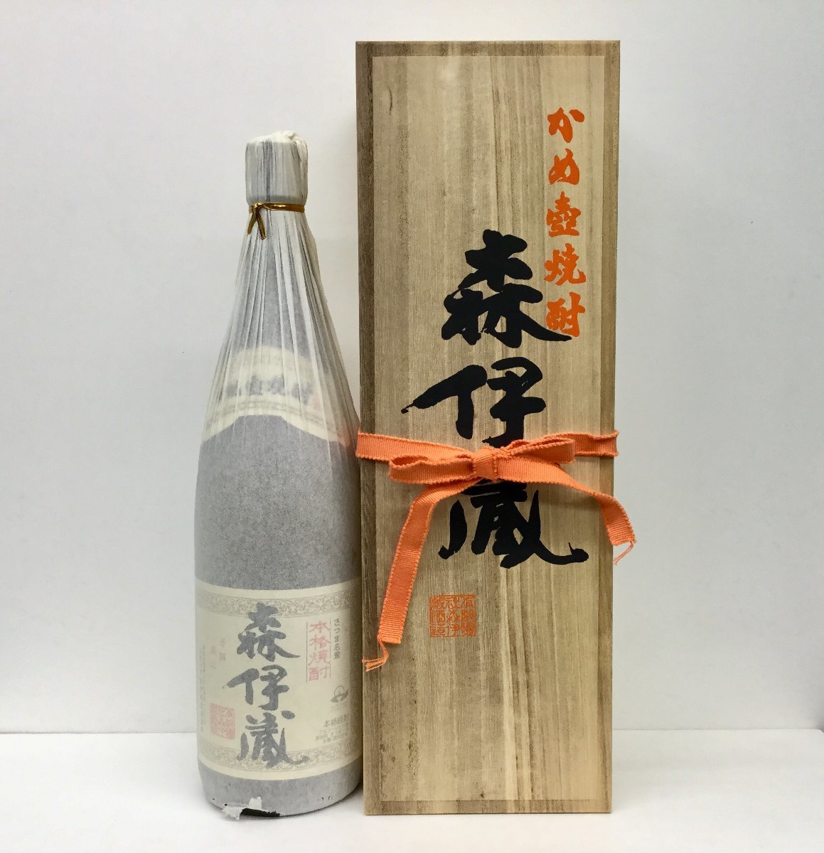 ヤフオク! - ☆本格焼酎 森伊蔵 木箱 桐箱 かめ壺焼酎 芋焼酎 未開栓...