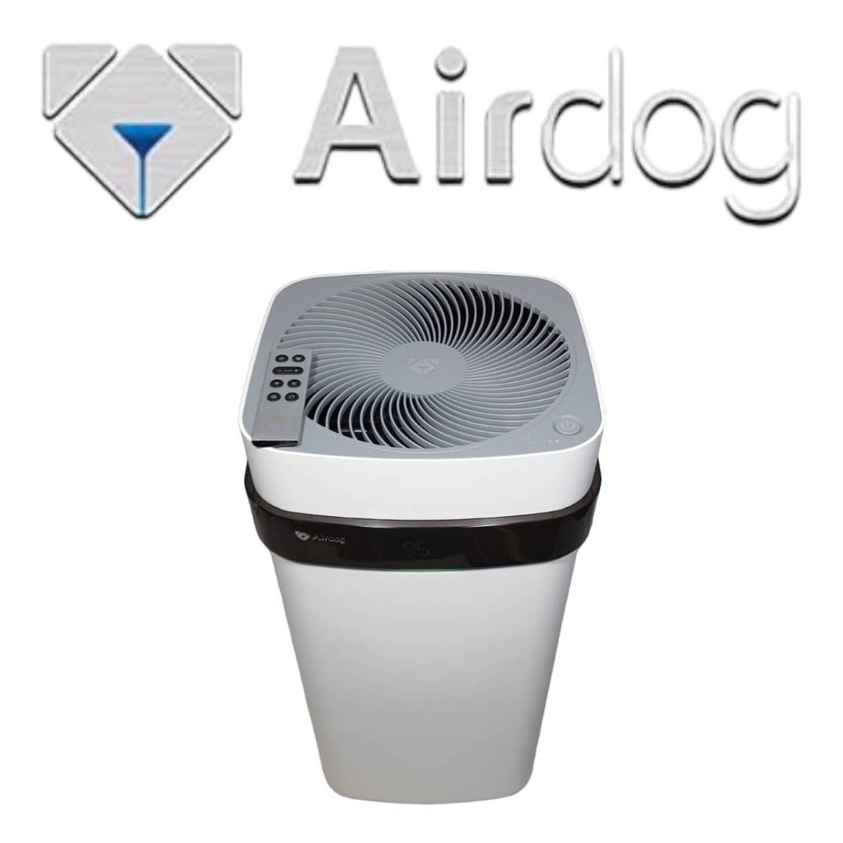 FE04E【神奈川厚木市発・良品】☆1円スタート☆ Airdog KJ300F-X5 2021年製 X5s 空気清浄機 エアドッグ ホワイト系