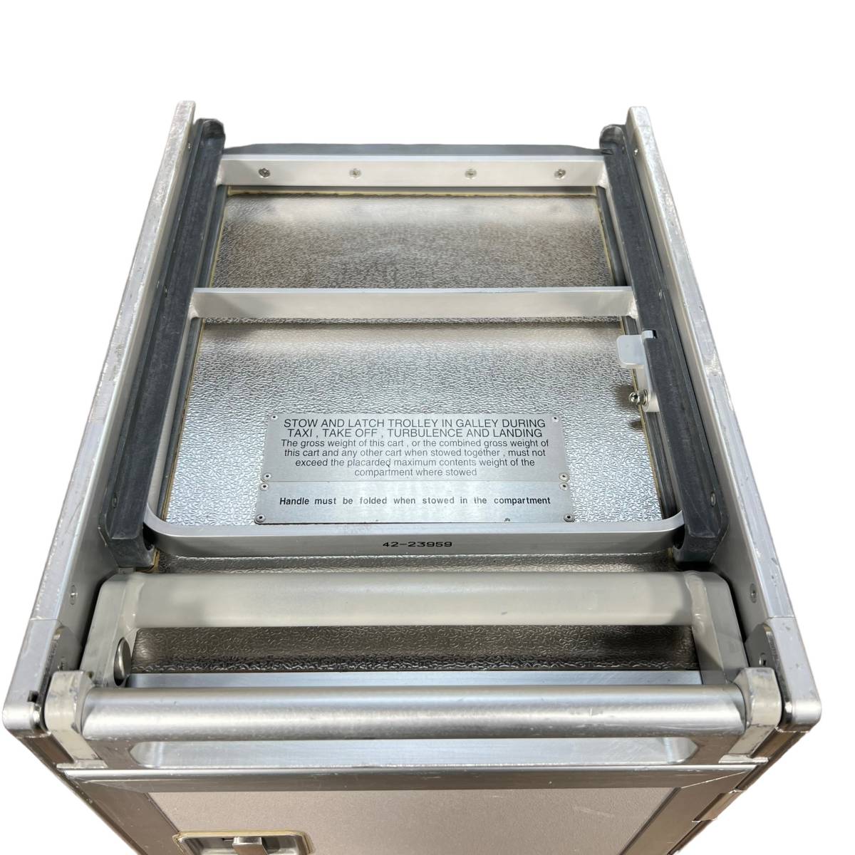 AMK348【神奈川厚木市発・激レア品】 1円スタート ANA 全日本空輸 ANAオリジナル 機内搭載カート TL157002 飛行機 キャビネット