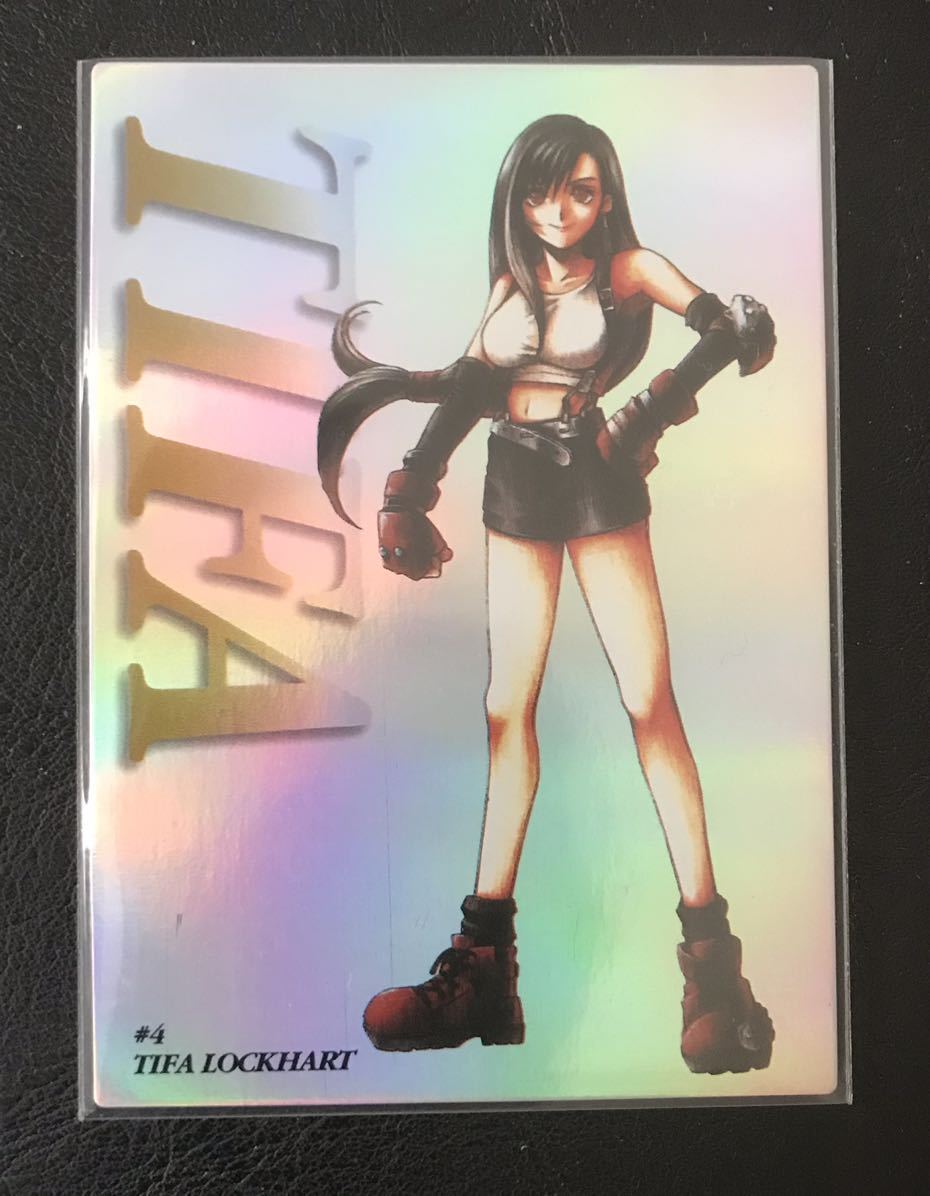  Final Fantasy 7 FINAL FANTASYsk wear enix tifa Carddas master z trailing trading card skeniFF TCG