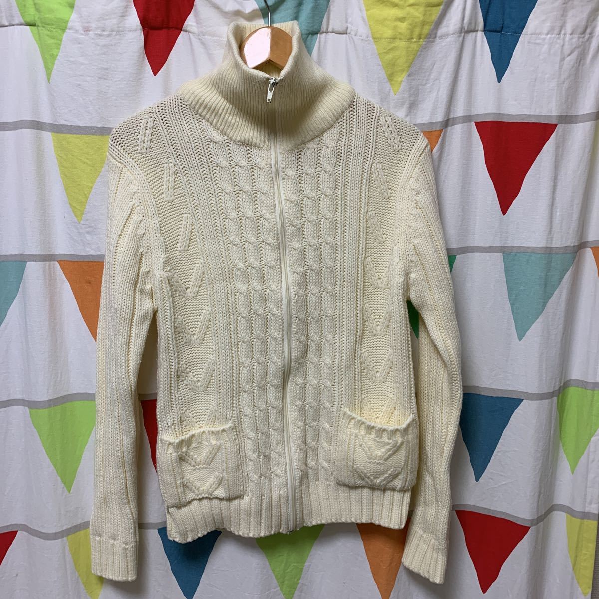 ビンテージ 70〜80's Searsシアーズ カーディガン détails d'articles