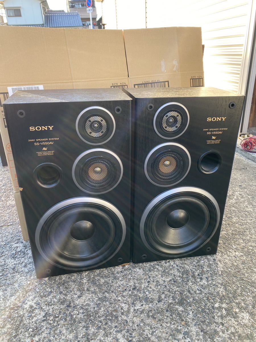 A290 SONY 3way スピーカーシステム SS-V550AV | JChere雅虎拍卖代购