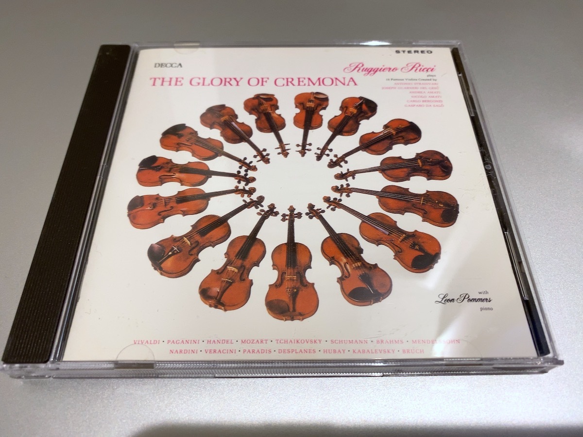 希少CD MCA初期】ルッジェーロ・リッチ クレモナの栄光 27P2-2145 THE GLORY OF CREMON 入荷中 CD 