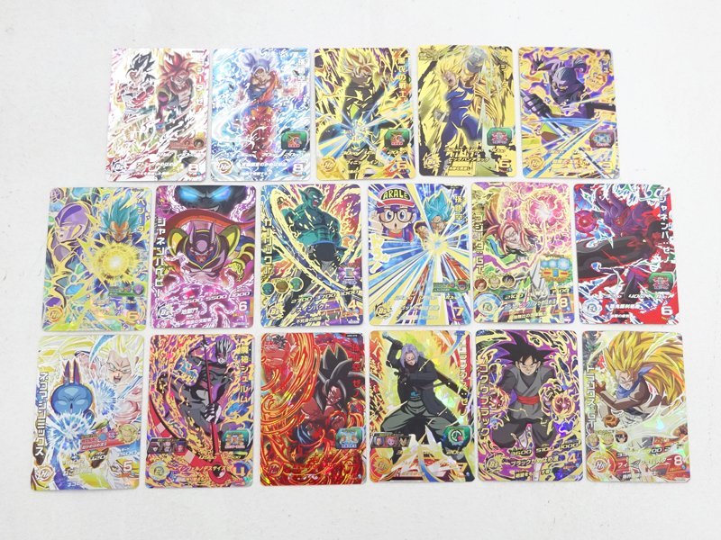 ☆中古☆ドラゴンボールヒーローズ(DBH)傷みカード UR17枚 まとめ