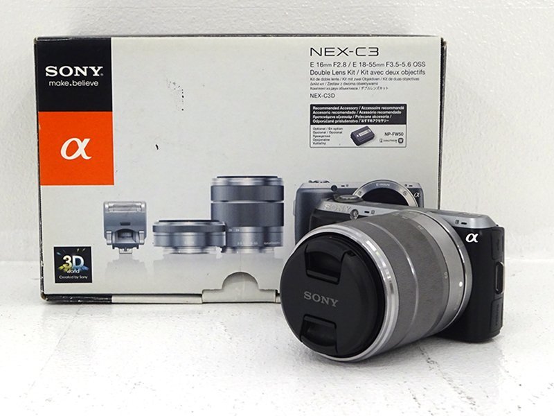 ヤフオク! - ☆ジャンク☆SONY α NEX-C3D ミラーレス一眼カ...