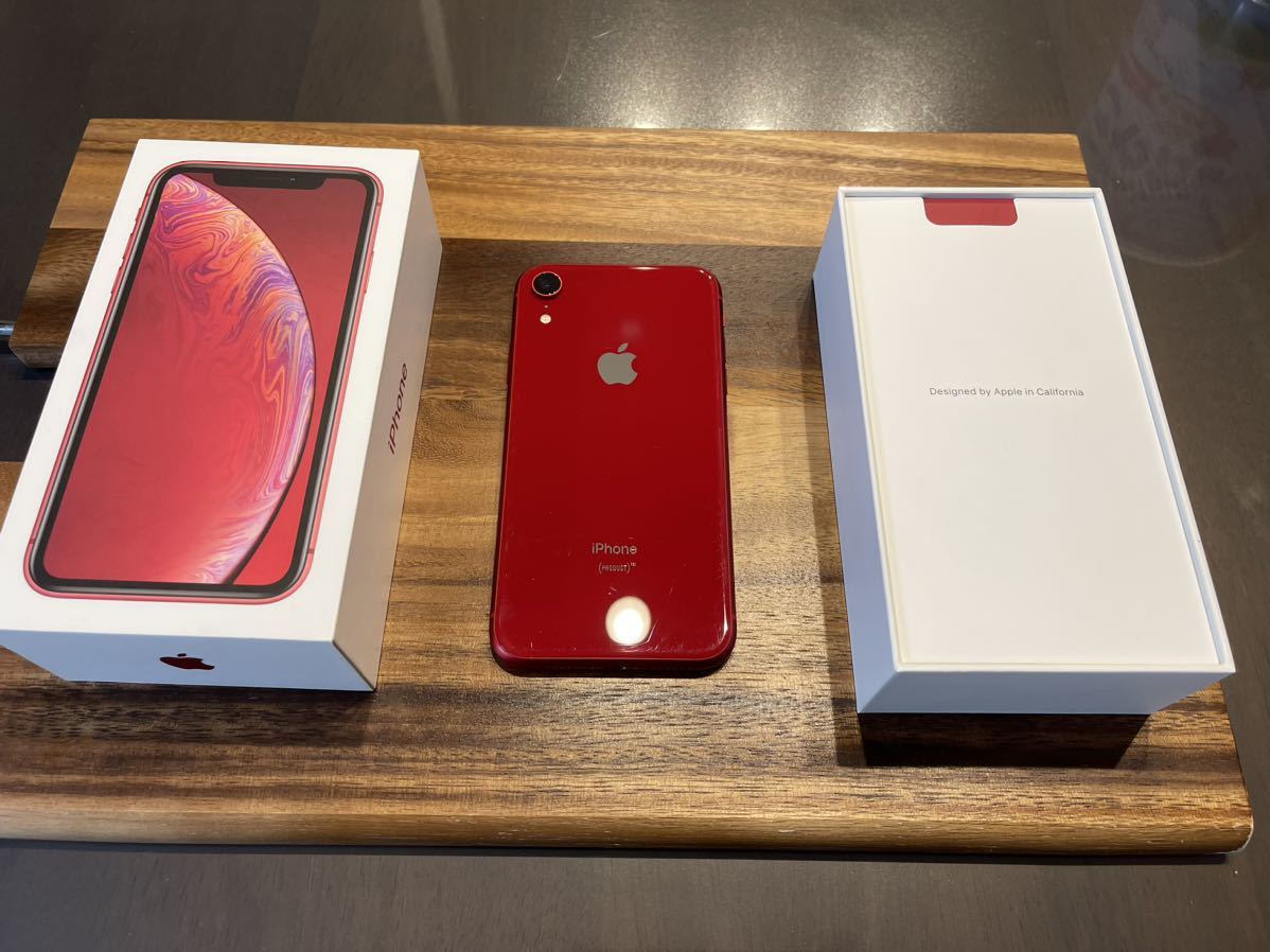 得価高評価 Apple iPhoneXR RED 64GB SIMフリー 本体 y94Uq