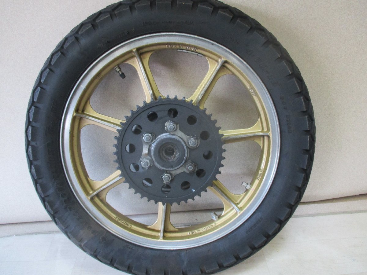 Z750FX Z1000MK2 Z1-R 純正ホイール前後 パーツ