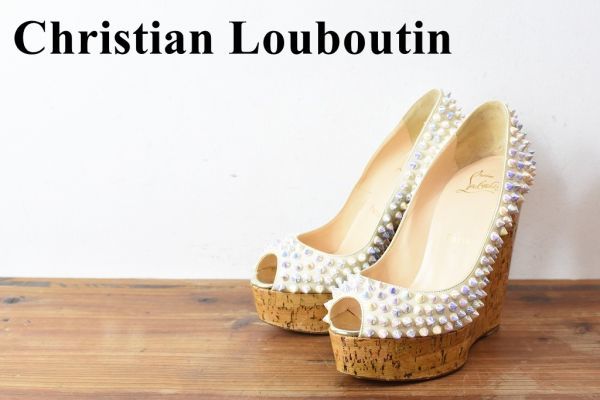 Christian Louboutin クリスチャンルブタン ウエッジソール - サンダル