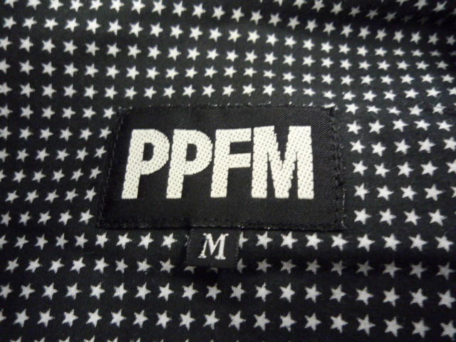 〇　PPFM ピーピーエフエム　長袖シャツ　サイズＭ　綿　〇_画像4