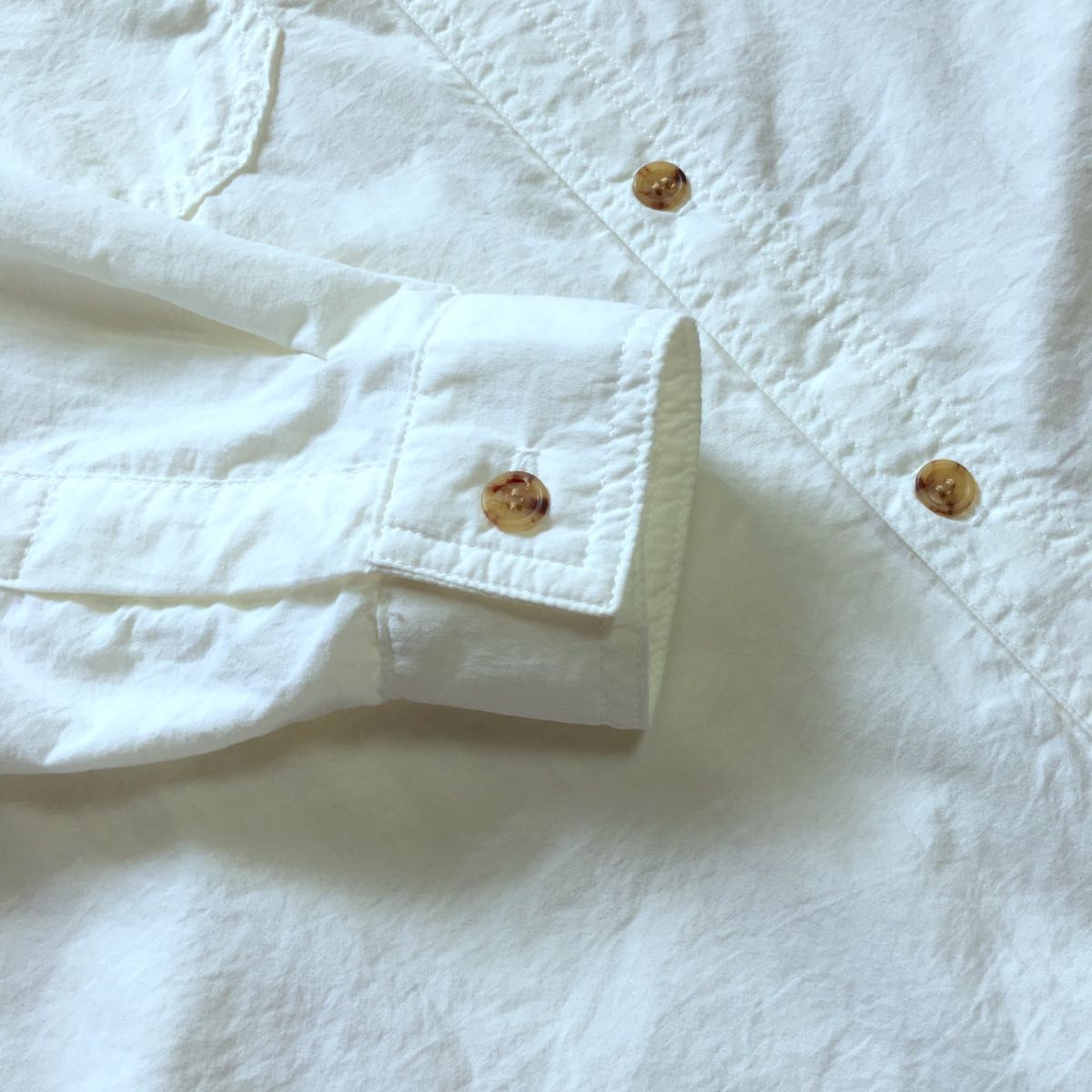 【美品】70年代 米国製 vintage field taffeta shirt ビンテージ フィールド タフタ シャツ M アウトドア アウター シェル_画像10