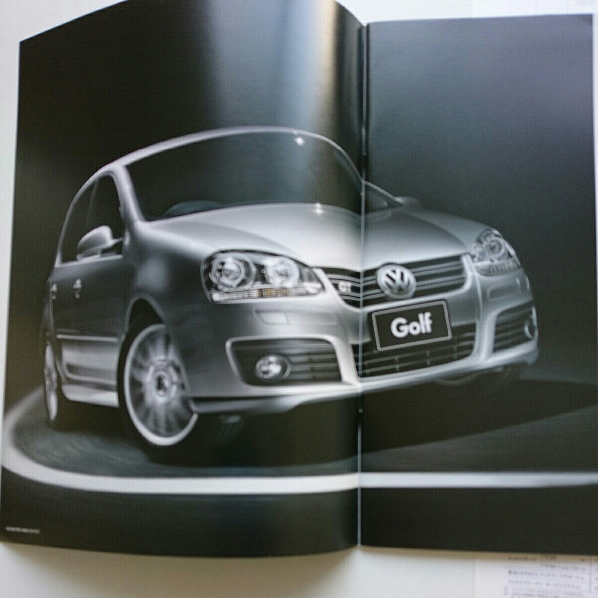 5代目　ゴルフV　後期モデル 2007年モデル　42ページ　本カタログ+価格表　E 　GLi GT TSI GTX　掲載　未読品_画像2