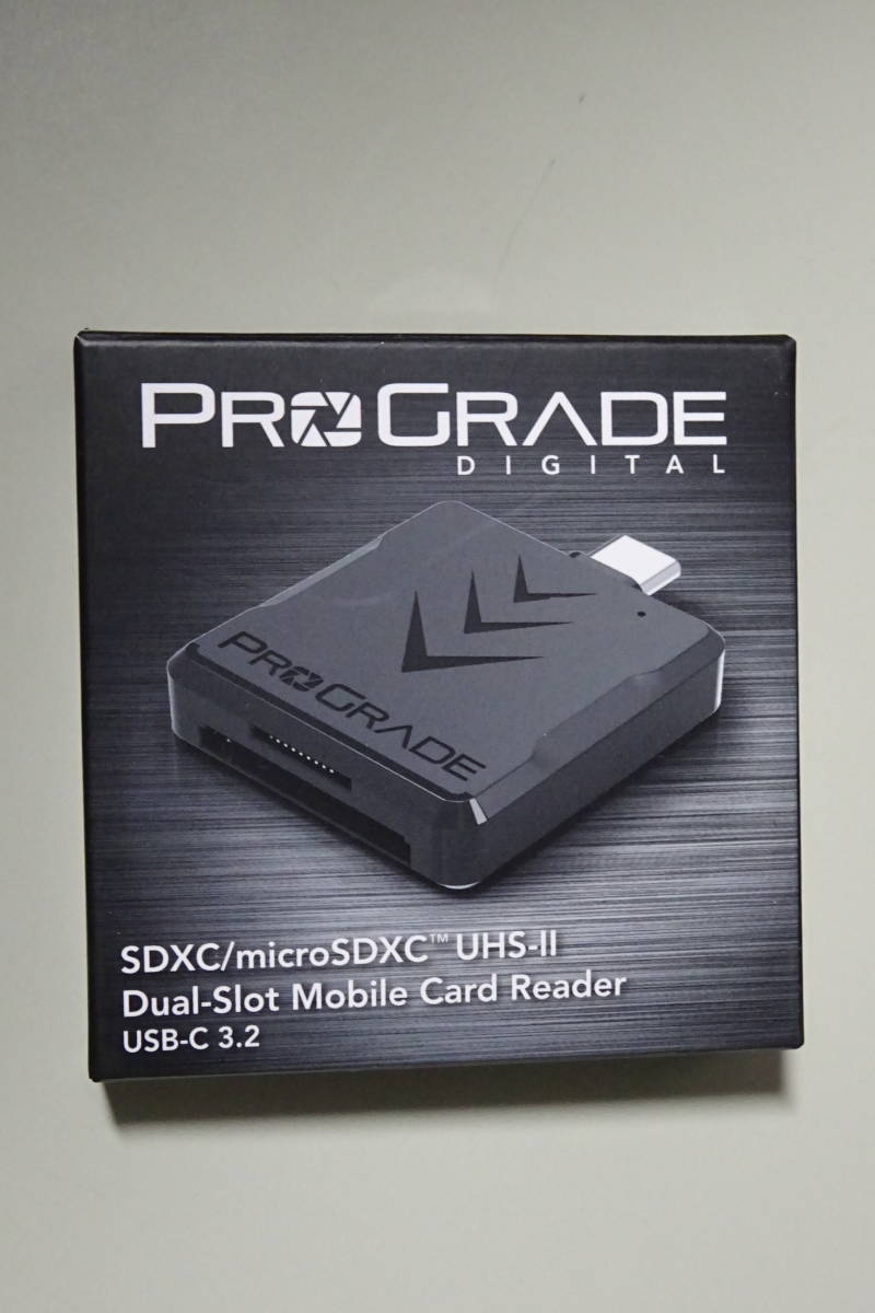 ProGrade Digital プログレードデジタル SD/microSD UHS-II ダブルスロットカードリーダー Type-C USB