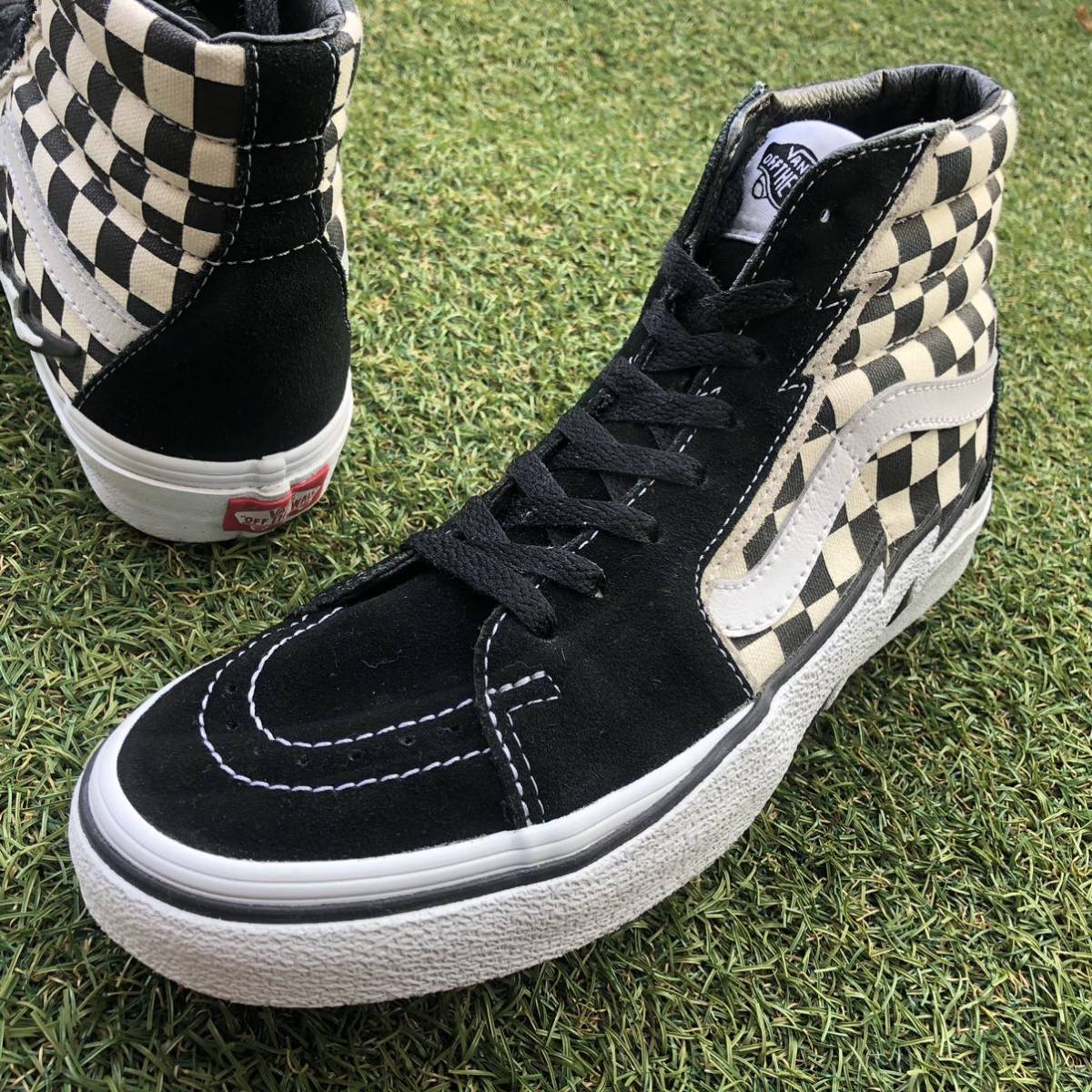 美品25.5 US企画!VANS SK8-HI BOLT ヴァンズ スケート ハイ ボルト HT906