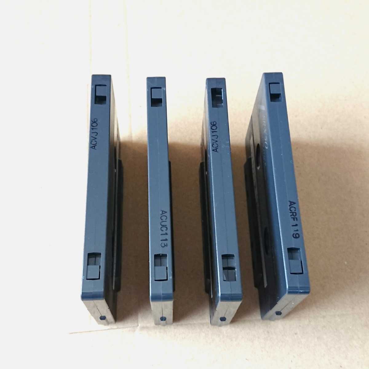 TDK カセットテープ ハイポジションテープ 4本(SR-X64×3本、SR-X50×1本 ...