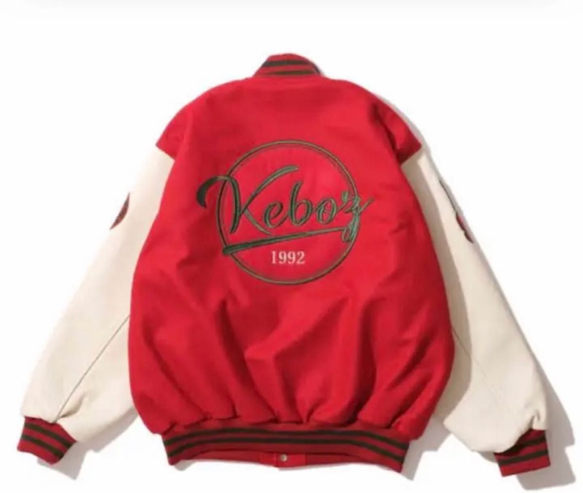 KEBOZ】 MELTON & LEATHER VARSITY JACKET | lokomotivblog.hu