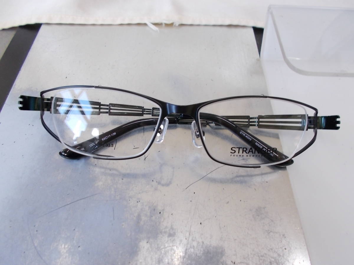 STRANGER 超かっこいい 眼鏡フレーム STR-4043-3 お洒落_画像3