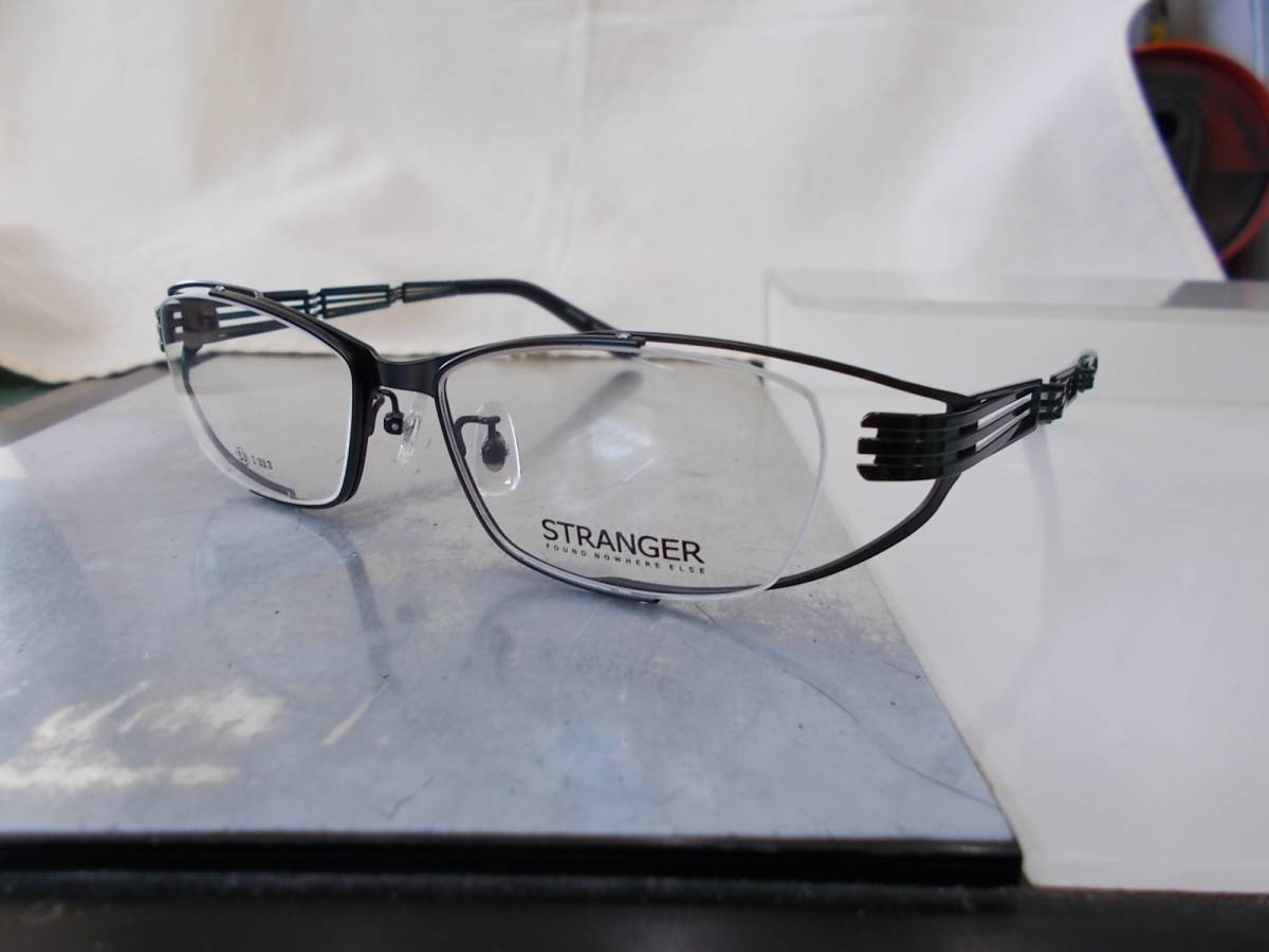 STRANGER 超かっこいい 眼鏡フレーム STR-4043-3 お洒落_画像1