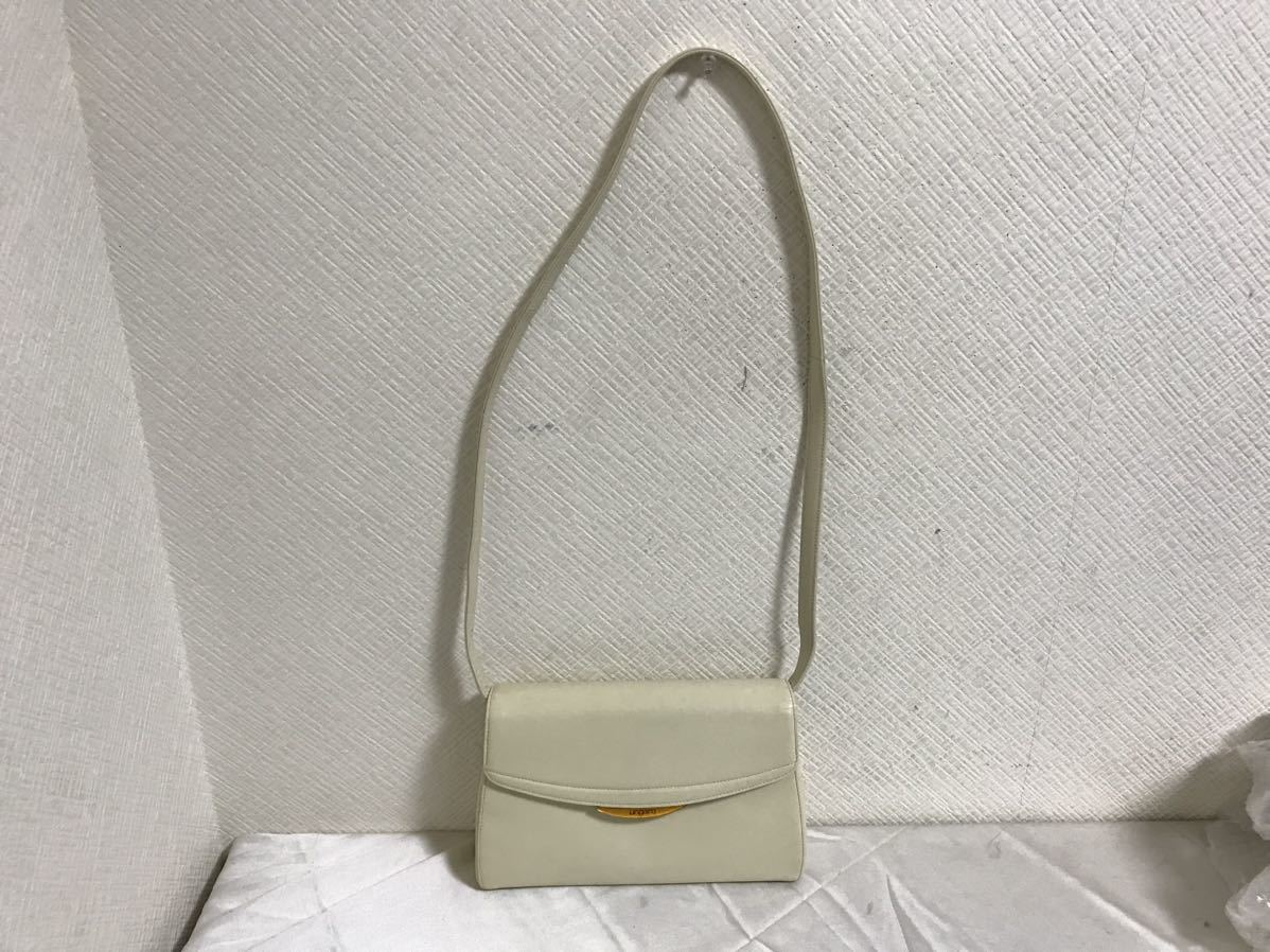 豪華 本物ウンガロungaro本革レザーミニショルダーハンドバッグ