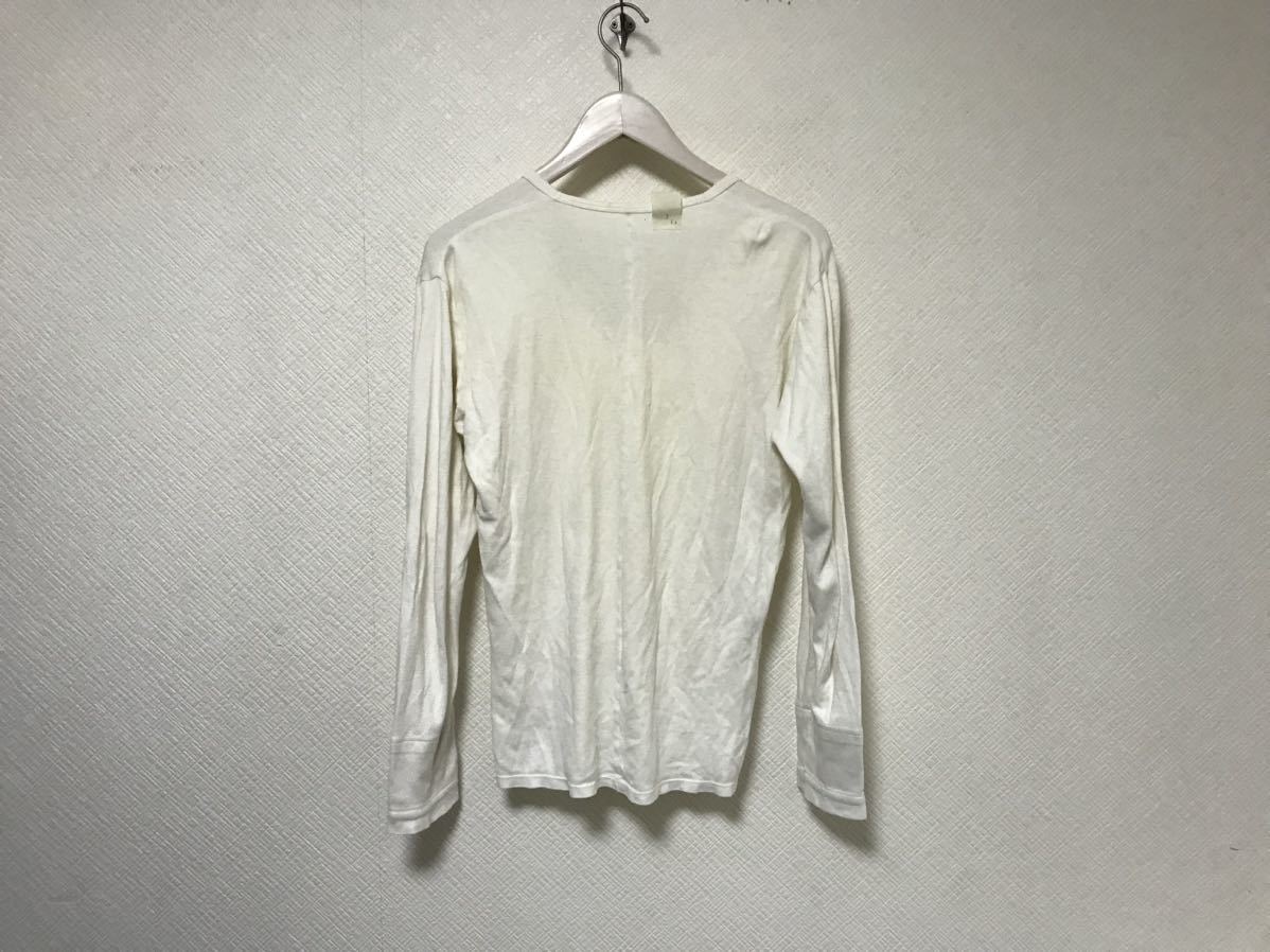 本物エヌハリウッドN HOOLYWOODコットンUネック長袖ロンTシャツ 本物エヌハリウッドN HOOLYWOODコットンUネック長袖ロンTシャツ