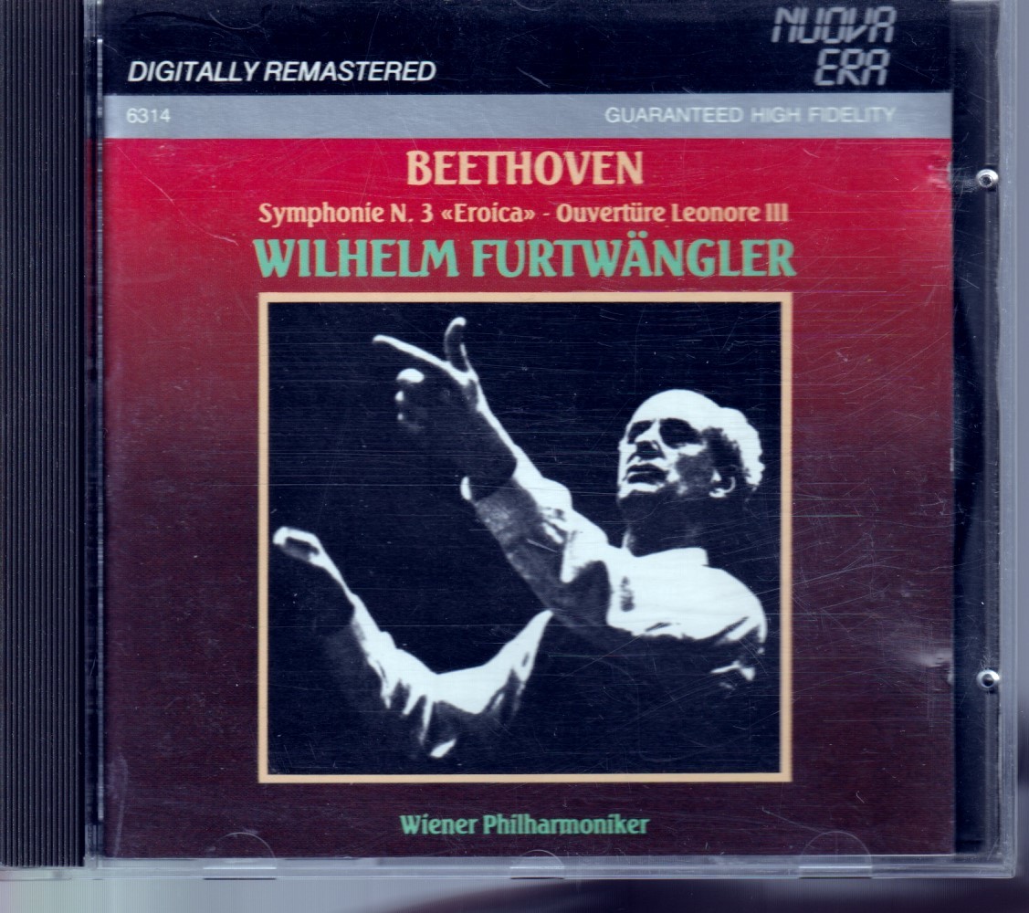 ベートーヴェン 交響曲第3番「英雄」 フルトヴェングラー ウィーン・フィル【NUOVA ERA 希少盤 美品】_画像1