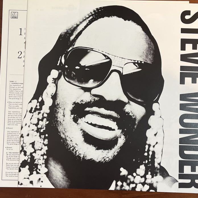 2LP■SOUL/Stevie Wonder/Stevie Wonder's Original Musiquarium I/帯付 Obi/VIP 4 5/2枚組/美盤/スティービー・ワンダー_画像5