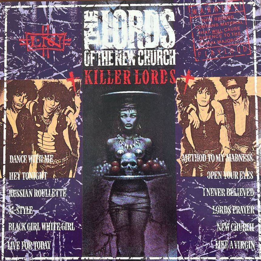 LPオルタナ/Lords Of The New Church/Killer Lords/IRS 5726/ローズ・オブ・ザ・ニュー・チャーチ_画像1