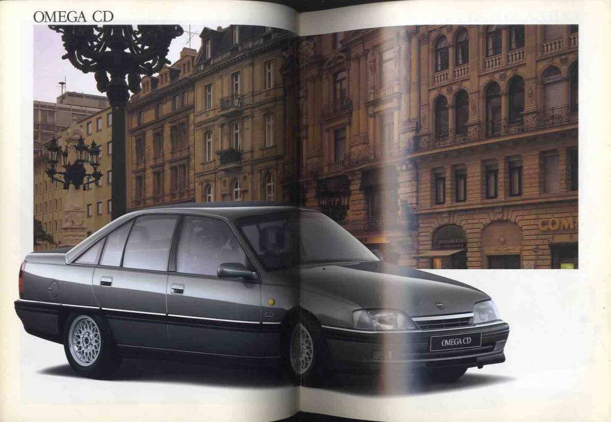 [b5728]92.12 Opel Omega CD/3000 24V/ Wagon 24V catalog 