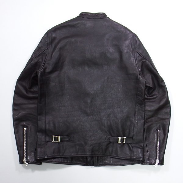 超美品の 10ss visvim MUNRO RIDERS JKT BLACK HOSEHIDE L