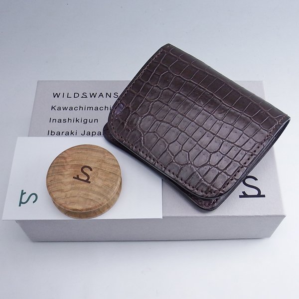 極美品 WILD SWANS CASA CASA/CRC(EB)/CH クロコダイル ワイルド