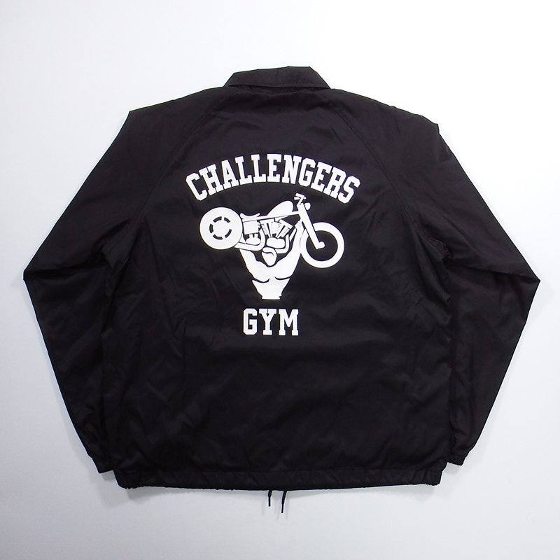 アイボリー×レッド 22AW チャレンジャー CHALLENGER GYM COACH JACKET